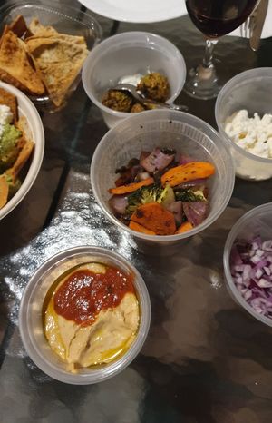 Vegan offerings! at Zoës Kitchen in Lake Mary
