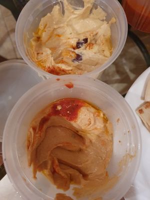 Hummus at Zoës Kitchen in Lake Mary