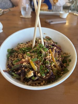 Wok satay #Veganuary at Sea Shed in Speightstown