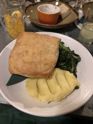 Chicken pot pie 🥧  at Morgan and Watson  in South East London