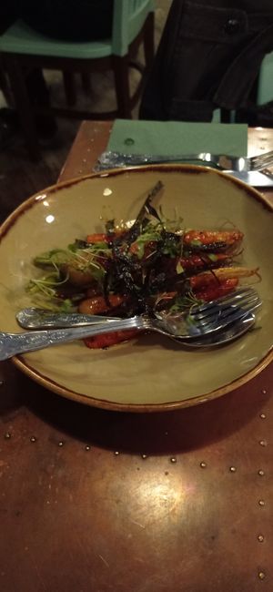 Carrots at Morgan and Watson  in South East London