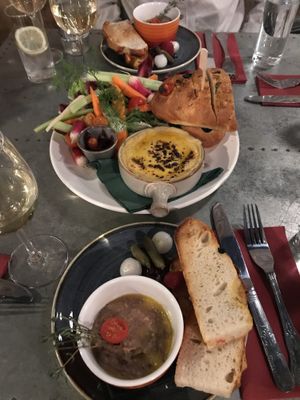 Pâté was great and the first reaction to trying the fondue was ‘wow' #Veganuary at Morgan and Watson  in South East London