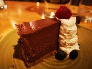 Spiced Rum and Chocolate Torte at Morgan and Watson  in South East London