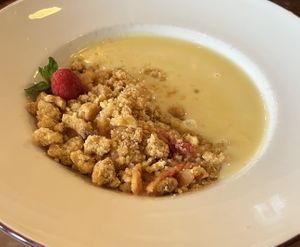 crumble  at Morgan and Watson  in South East London