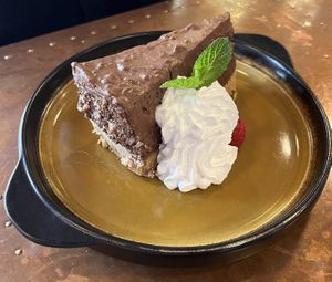 chocolate torte   at Morgan and Watson  in South East London