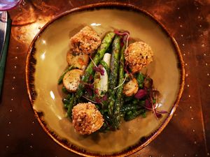 Arancini at Morgan and Watson  in South East London