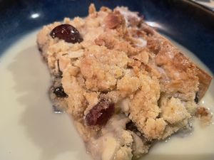 Christmas Crumble  at Morgan and Watson  in South East London