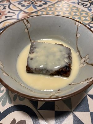 Christmas pudding   at Morgan and Watson  in South East London