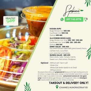  at Symbiosis Plant-based Eats in Paramaribo