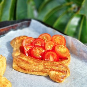 Vegan Cherry Tomato Danish at The Lophie Project in Auckland