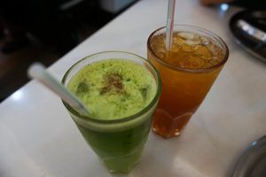 drinks at Saravana Bhavan - Brickfields in Kuala Lumpur