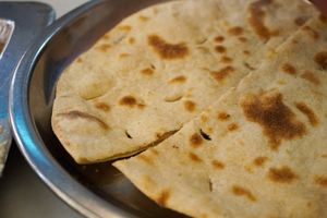 roti at Saravana Bhavan - Brickfields in Kuala Lumpur