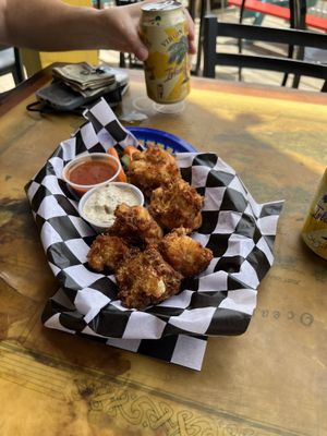 Cauliflower bites FTW!!   at Shambles in St John
