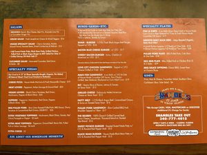 The server and chef confirmed the red pepper aioli for both veggie burgers is vegan!  at Shambles in St John