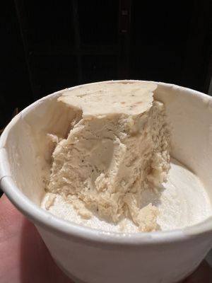 The lemon poppy seed cake ice cream 🤤  at Shambles in St John