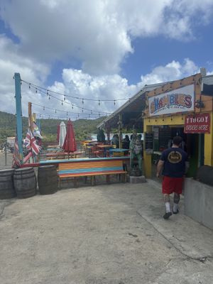 Outside  at Shambles in St John