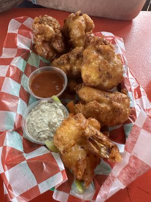 Cauliflower bites  at Shambles in St John