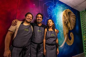 Meet the team, Miranda, Pablo and Yonatan at BOTICA BISTRO - Nutty Treesome in Playa Del Carmen