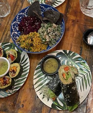 As scrumptious as it appears! at BOTICA BISTRO - Nutty Treesome in Playa Del Carmen