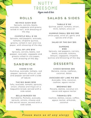  at BOTICA BISTRO - Nutty Treesome in Playa Del Carmen