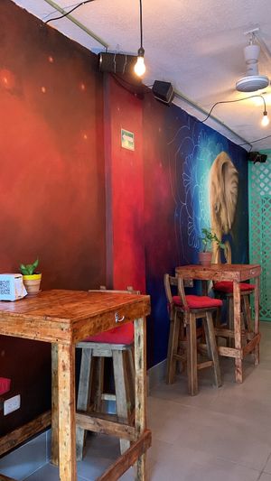The interior   at BOTICA BISTRO - Nutty Treesome in Playa Del Carmen