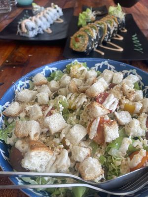 Caesar Salad  at BOTICA BISTRO - Nutty Treesome in Playa Del Carmen