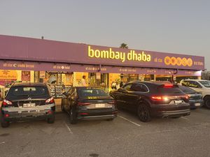 Plenty of parking in Palmdale Shopping Centre (opposite Garden City Shopping Centre on Logan Road, Upper Mt Gravatt)  at Bombay Dhaba in Upper Mount Gravatt
