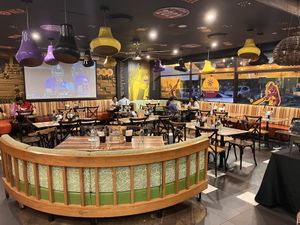 Inside dining (outside also available - under cover)   at Bombay Dhaba in Upper Mount Gravatt