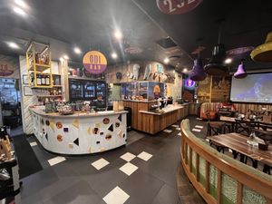 Front counter and kitchen  at Bombay Dhaba in Upper Mount Gravatt