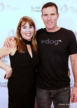 Awards and doctor Bennie and my son Darren! at Sacramento Vegan Society in Sacramento