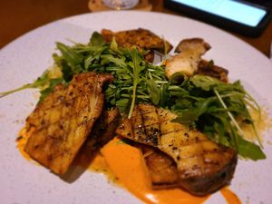 Grilled Mushroom entree at The Banyan Tree in Lahaina