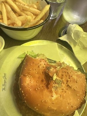 Fries were good  at Hello Harry in Subiaco