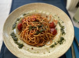 Vegan pasta - Pescaria Decaderon, Kotor  at Pescaria Dekaderon in Kotor