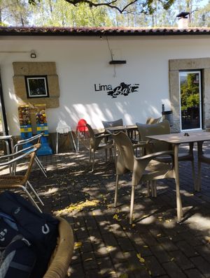Terrasse sympa at Lima Bar in Viana Do Castelo