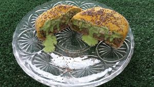 Nativa Saudável Burguer at Nativa Brasil in Sao Paulo