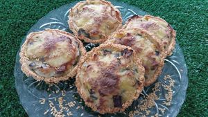 Quiches at Nativa Brasil in Sao Paulo
