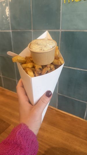 Vegane Aioli  at Patatak - La Bourse in Brussels