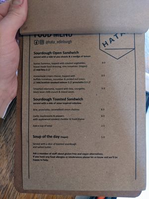  at Hata in Edinburgh