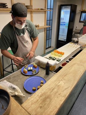   at Beji Sushi in Belo Horizonte