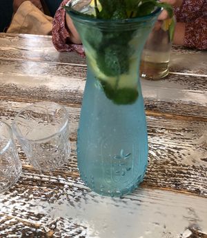 Pictured is the detox water  at Heimathafen am Steinhuder Meer in Wunstorf