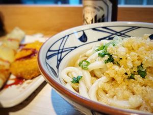 Kake udon  at Marugame Udon in East London