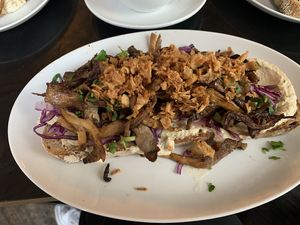 King oyster mushroom sandwich  at Propeller in Vienna