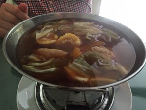 hot pot at Su Shian Yuang in Montreal