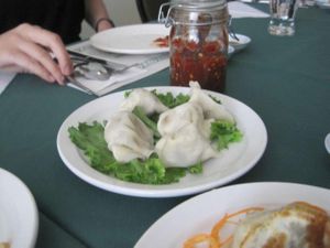 Dumplings at Su Shian Yuang in Montreal