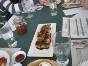 A tasty tofu dim sum at Su Shian Yuang in Montreal