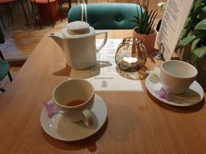 tea at Cultivate Food in Oslo