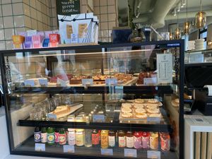 Dessert choices   at Cultivate Food in Oslo