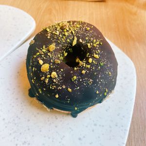 Pistachio cronut   at Cultivate Food in Oslo