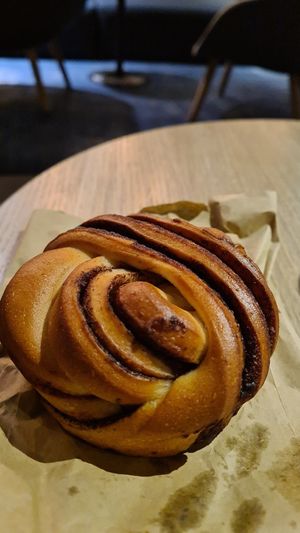 Kanelbulle at Cultivate Food in Oslo