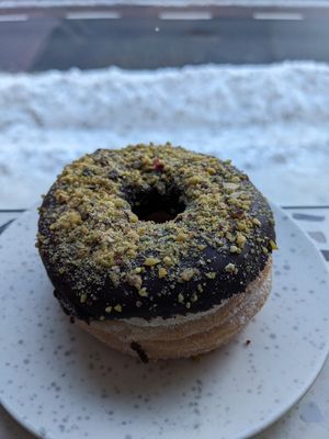 Cronut - not as good as it looks unfortunately at Cultivate Food in Oslo